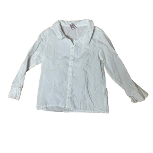 Gymboree Other - Vintage Gymboree 100% Cotton Embroidered Button Down Blouse Top Shirt Size 5